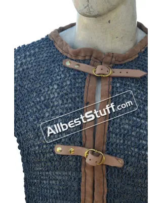 Aluminum Chain Mail Shirt Full Round Riveted Maille Chest 50